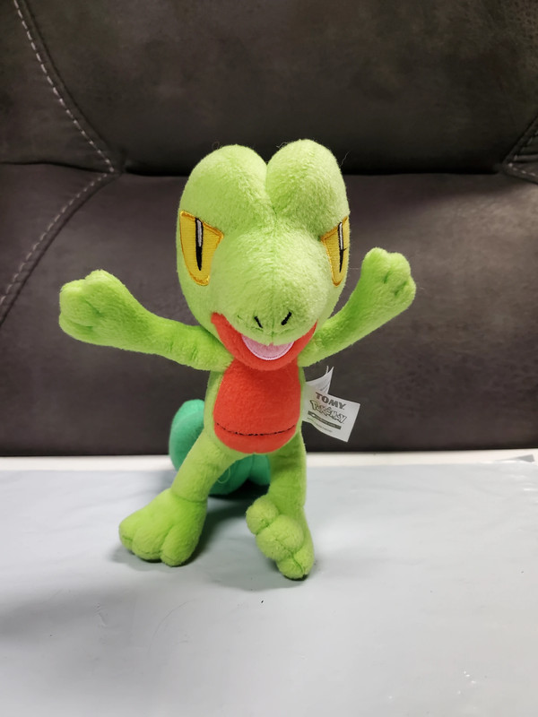 Plush Pokemon Green Treecko Stuffed Animal - 9" Tall 2