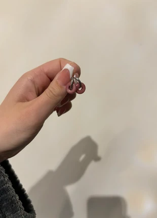 Oorbellen met roze steen, merk: Roze, staat: Nieuw zonder prijskaartje, € 3,50, € 4,38 inclusief Kopersbescherming