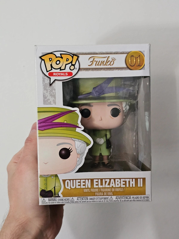 Figurka Funko Pop! #01 Queen Elizabeth / Królowa Elżbieta II 2