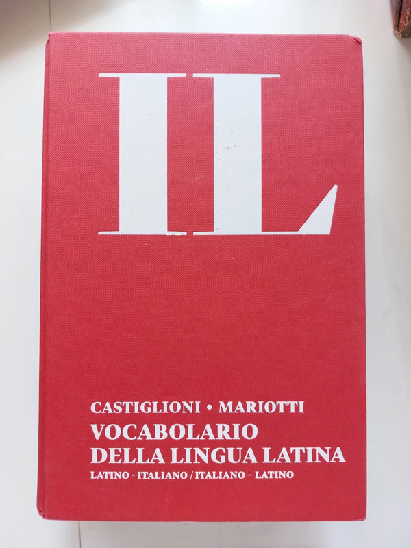 IL- vocabolario latino Castiglioni-Mariotti