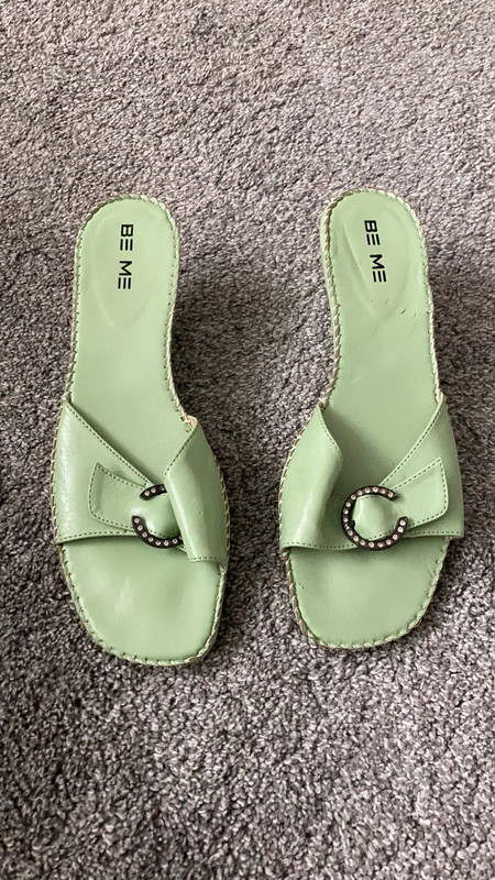 Womens mint green sandal - Vinted