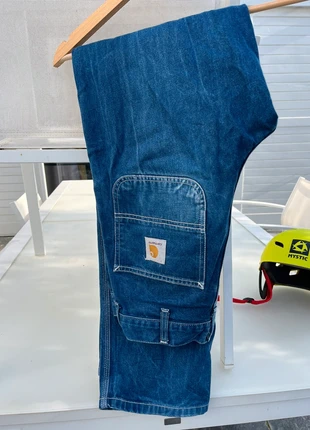 Jean Carhartt bleu 27/34, brand: Carhartt, condition: Very good, size: W27, €35.00, €37.45 includes Buyer Protection