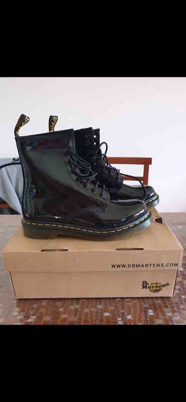 Dr. Martens 1460W patent verni - Couleur : Noir - Taille : 40 Neuves 1