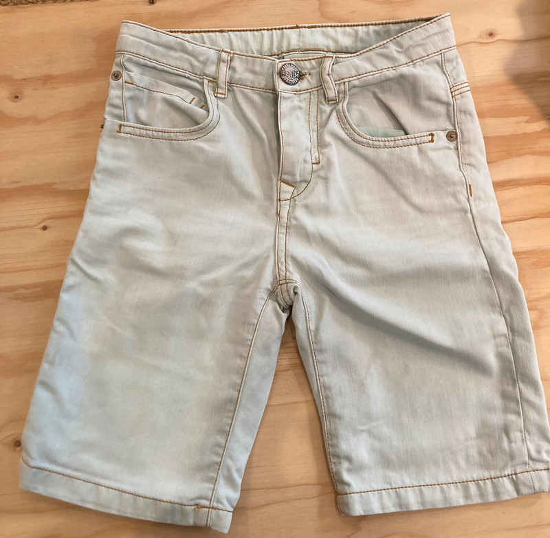 White Zara bermuda 1