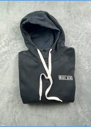 Sweat à capuche Nike Air noir – hoodie zippé vintage sportwear, taille L SW011, marca: Nike Air, estado: Muy bueno, tamaño: L, 20,00 €, 21,70 € Protección al comprador incluida