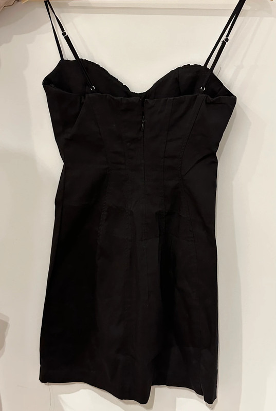 Vestido negro tirantes Zara 2