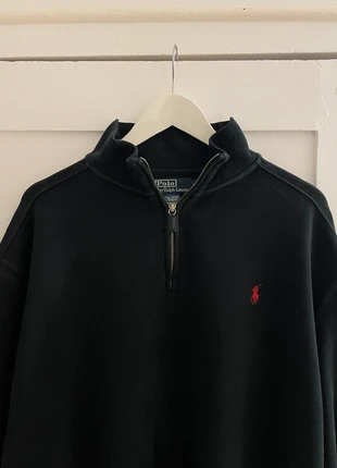 Ralph Lauren Pull Zippé 1/4 Zip “Midnight Red” (rz106, marque: Ralph Lauren, état: Très bon état, taille: XL, 55,00 €, 58,45 € Protection acheteurs incluse