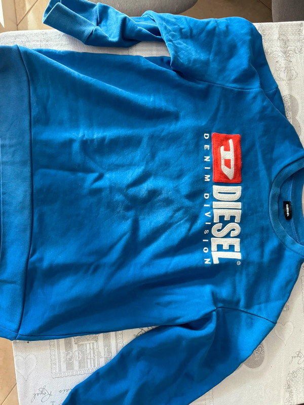 Blue diesel sweater 1