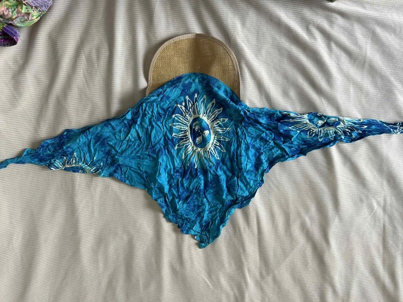 Casquette bandana bleu - photo numéro 2