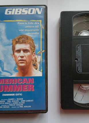 Film "Mel Gibson, American summer" en VHS, état: Très bon état, 1,00 €, 1,75 € Protection acheteurs incluse