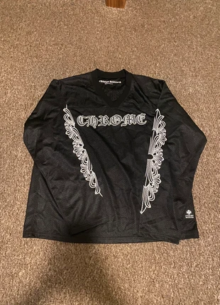 Chrome Heart’s long sleeve jersey top, brand: Chrome Hearts, condition: New without tags, size: M, £95.00, £100.45 includes Buyer Protection