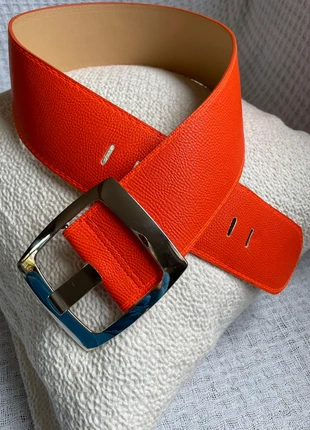 Ceinture large taille basse grande boucle orange 🍊, condizioni: Ottime, taglia: Regolabile, €25.00, €26.95 include la Protezione acquisti Pro