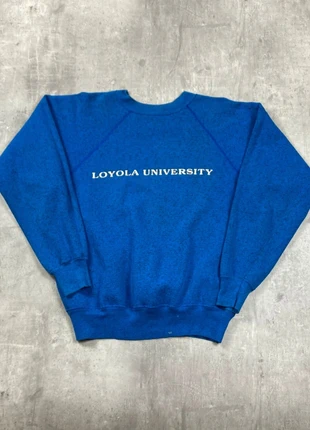 Sweat-shirt Bleu Loyola University taille L, brand: Vintage Dressing, condizioni: Buone, taglia: L, €12.99, €14.34 include la Protezione acquisti Pro