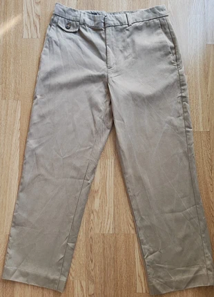 Pantalón de pinzas chino marrón de pinzas de mujer, talla 40, de Zara, merk: Zara, staat: Heel goed, maat: L / 40 / 12, € 7,00, € 8,05 inclusief Kopersbescherming
