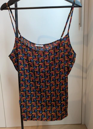 Débardeur fines bretelles Monoprix taille 46/48, merk: Monoprix, staat: Nieuw zonder prijskaartje, maat: XXXL / 46 / 18, € 9,00, € 10,15 inclusief Kopersbescherming