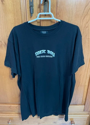 Camiseta negra toxic boy, marque: Inside, état: Très bon état, taille: XL, 14,00 €, 15,40 € Protection acheteurs incluse