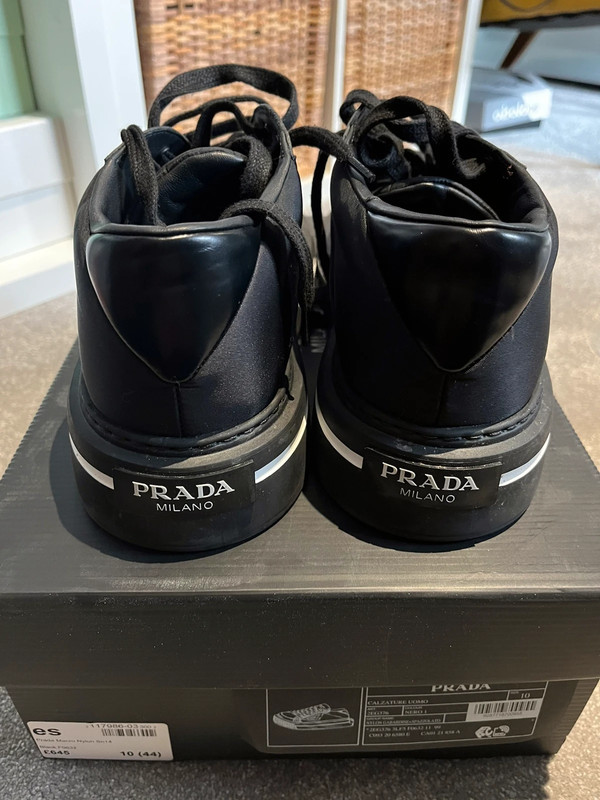 Genuine MENS Prada macro Trainers