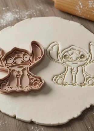 Emporte piece moule Stitch Cookie Cutter5, marke: sans marque, zustand: Sehr gut, 3,00 €, 3,85 € beinhaltet Vinted-Käuferschutz Pro