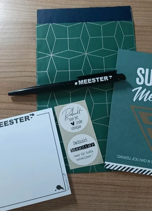 Cadeautje voor de meester, marca: merkloos, estado: Novo sem etiquetas, €5.95, €6.95 inclui Proteção do Comprador Pro