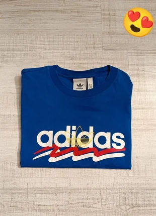 T-shirt Adidas Bleu Marine Homme, marke: adidas, zustand: Sehr gut, größe: M, 13,00 €, 14,35 € beinhaltet Vinted-Käuferschutz Pro
