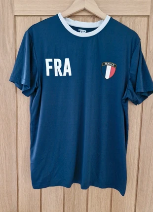 Navy TB Fance football top, size M, brand: T&B, condition: Good, size: M, £4.00, £4.90 includes Buyer Protection