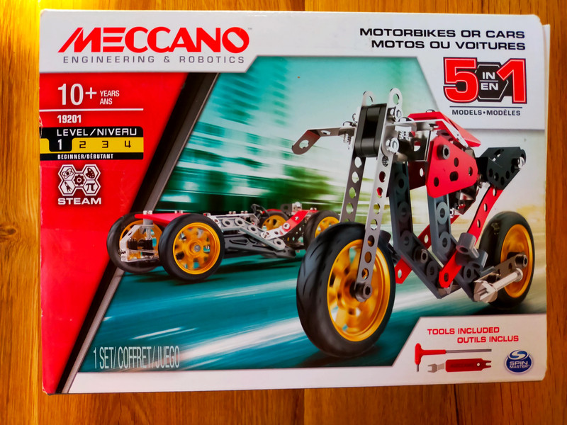 Voiture et moto - MECCANO