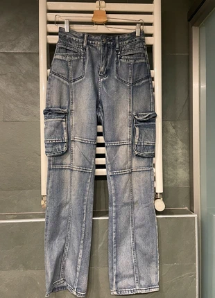 Harajuku cargo jeans, marque: y2k, état: Neuf sans étiquette, taille: S / 36 / 8, 12,00 €, 13,30 € Protection acheteurs incluse