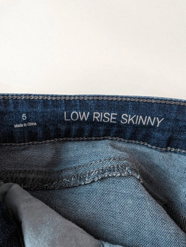 SO Low Rise Skinny Jeans 4