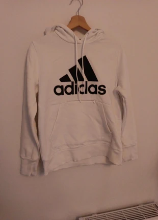 Sweat blanc capuche femme Adidas, brand: adidas, condition: Very good, size: M / 38 / 10, €15.00, €16.45 includes Buyer Protection