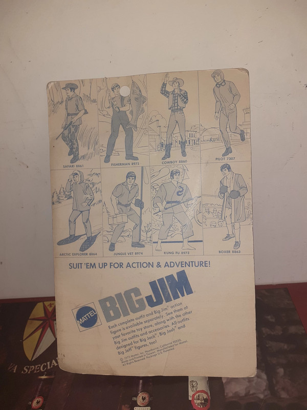 Fisherman (Red Shirt) - Big Jim - Big Jim Outfits: Action Sets - Mattel  Action Figure