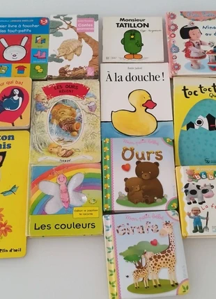 Lot de 13 livres pour bébés et jeunes enfants, estado: Muito bom, €15.00, €16.45 inclui Proteção do Comprador