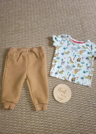 Ensemble garçon 9mois savane, marque: Primark, état: Neuf sans étiquette, taille: 9-12 mois / 74 cm, 4,00 €, 4,90 € Protection acheteurs incluse