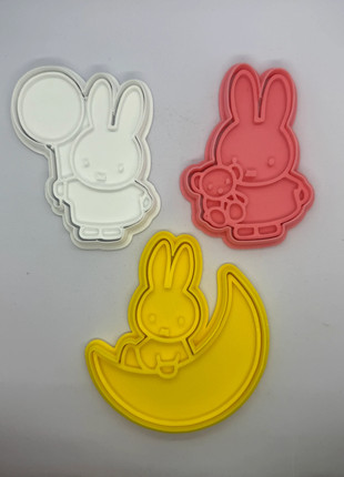 Nijntje / Miffy cookie cutter set 3st, brand: Nijntje, condizioni: Nuovo senza cartellino, €5.97, €6.97 include la Protezione acquisti Pro