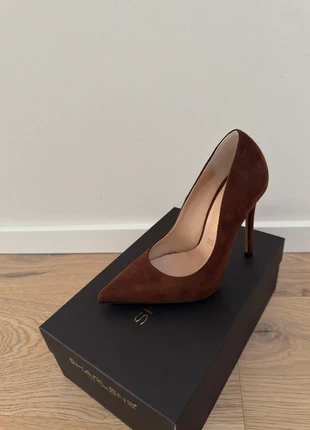 Cognac Wildleder Stiletto, marke: Sharlene, zustand: Neu, mit Etikett, größe: 37, 120,00 €, 126,70 € inklusive Vinted-Käuferschutz