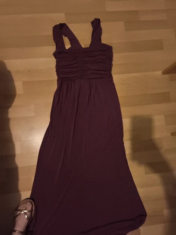 Robe de soirée Manoukian T XS prune - photo numéro 2