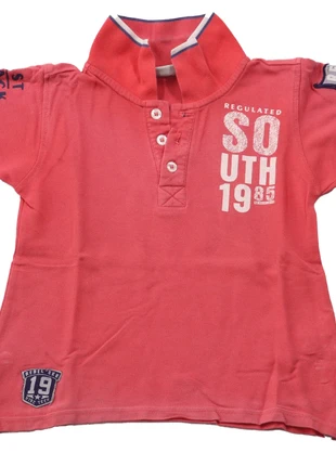 Polo van New Basics, staat: Goed, maat: 5 jaar / 110 cm, € 3,25, € 4,11 inclusief Kopersbescherming Pro