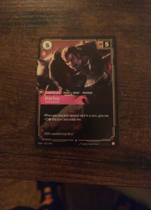 Darius Trifarian Riftbound, marque: Riot Games, état: Comme neuf, 12,00 €, 13,30 € Protection acheteurs incluse