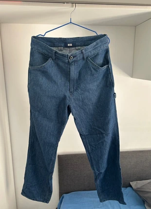 jeans in simil-denim uniqlo, marca: Uniqlo, estado: Muito bom, tamanho: S, €5.00, €5.95 inclui Proteção do Comprador