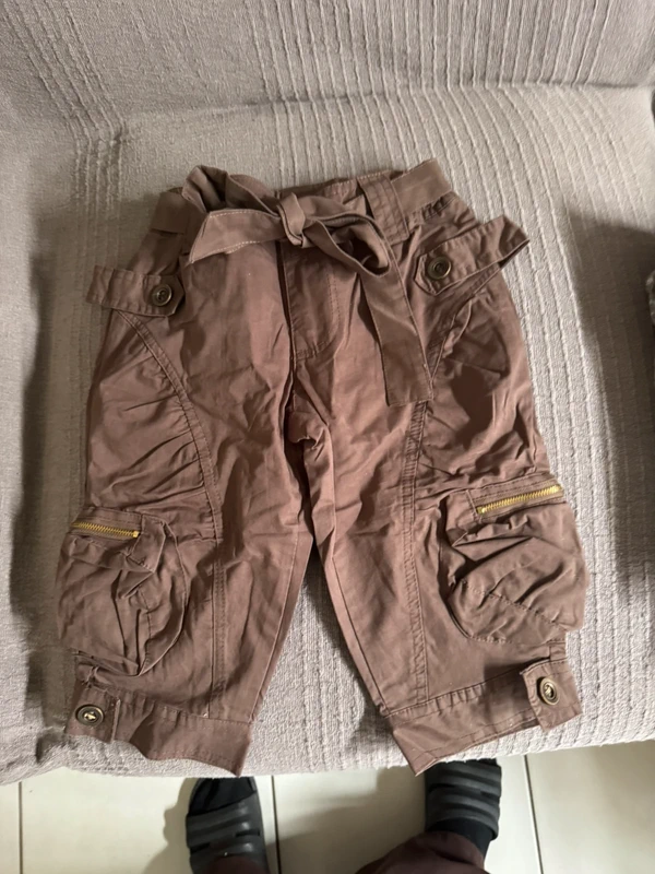 Lot de 6 bermudas marron taille 4/6/8/10/12/14ans