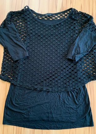 black hole-knit top, brand: Laura Torelli, condizioni: Ottime, taglia: M / IT 42 / EU 38, €3.60, €4.48 include la Protezione acquisti