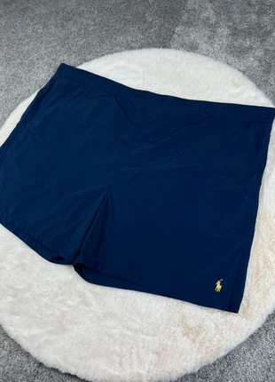 Short de Bain Ralph Lauren Bleu Marine Logo Brodé Jaune, marque: Ralph Lauren, état: Très bon état, taille: XXXL, 34,00 €, 36,40 € Protection acheteurs (Pro) incluse