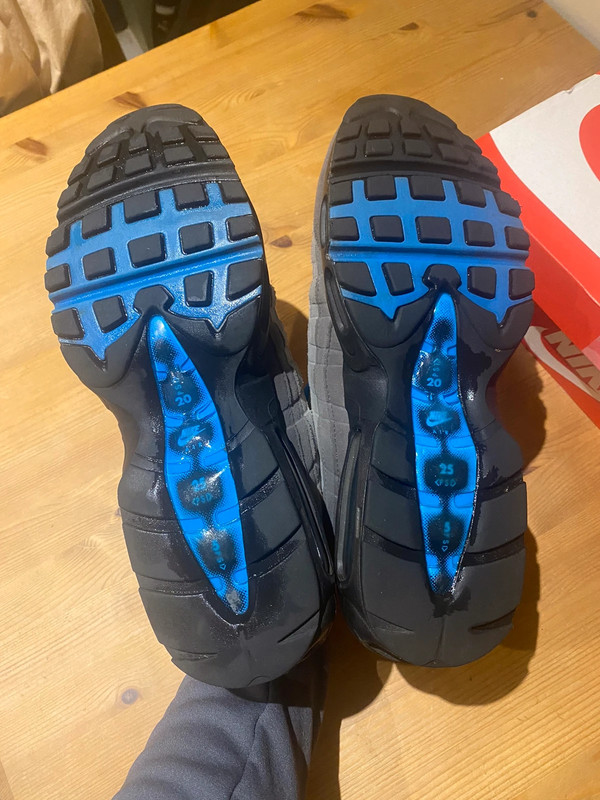 Nike Air Max 95s Crystal blue Size Uk 10