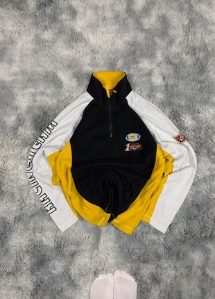 Black/Yellow Polar Fleece Vintage Graphic Racing Design Y2k Retro Design, marque: Vintage Dressing, état: Très bon état, taille: L, 24,95 €, 26,90 € Protection acheteurs incluse