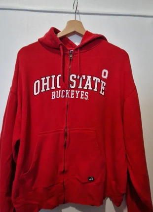 Sweat à capuche et zip "ohiostate", brand: J. America, condition: Very good, size: L, €12.00, €13.30 includes Buyer Protection