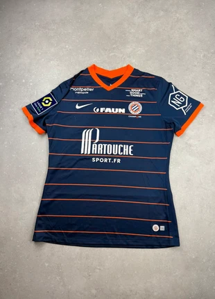 Maillot Montpellier HSC Domicile 2021/2022 SAMBIA 6 - Patch Ligue 1 - Marine / Orange - Taille XL, marque: Nike, état: Bon état, taille: XL, 60,00 €, 63,70 € Protection acheteurs incluse