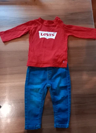 Ensemble Levis 6 mois, marque: Levi's, état: Très bon état, taille: 6-9 mois / 68 cm, 10,00 €, 11,20 € Protection acheteurs incluse