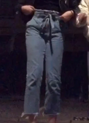 Jean coupe droit, boyfriend cintré à la taille bleu claire, brand: redial, condition: Very good, size: M / 38 / 10, €9.00, €10.15 includes Buyer Protection