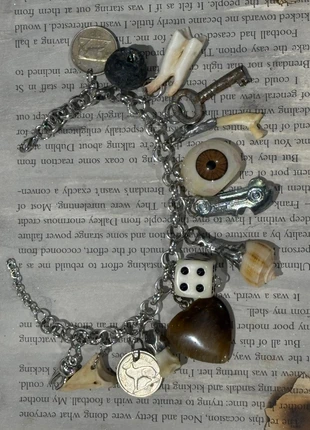 Goblins Whimsical Trinkets Soldered Charm Bracelet Charivari Wearable Art, marque: TheCrystalSkull, état: Neuf avec étiquette, 90,00 €, 95,20 € Protection acheteurs incluse