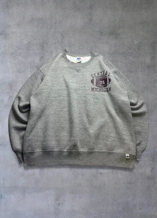 Sweat Crewnek Russel Athletic USA vintage gris – Taille XL Oversize (Unisexe), brand: Russel Athletic, condizioni: Ottime, taglia: XL, €18.00, €19.60 include la Protezione acquisti Pro