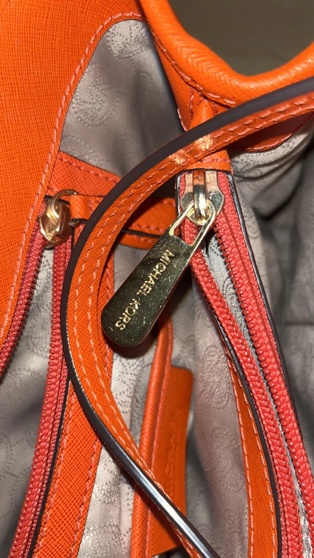 Orange Michael Kors Crossbody Bag - Vinted